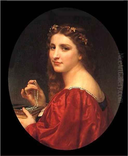 Marguerite 2 Oil Painting by William-Adolphe Bouguereau