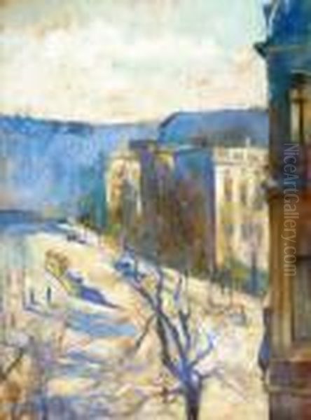 Landscape Oil Painting by Lesser Ury