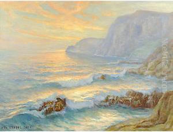 Capri Al Tramonto Oil Painting by Max Usadel