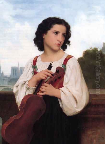 Seule-au-monde Oil Painting by William-Adolphe Bouguereau