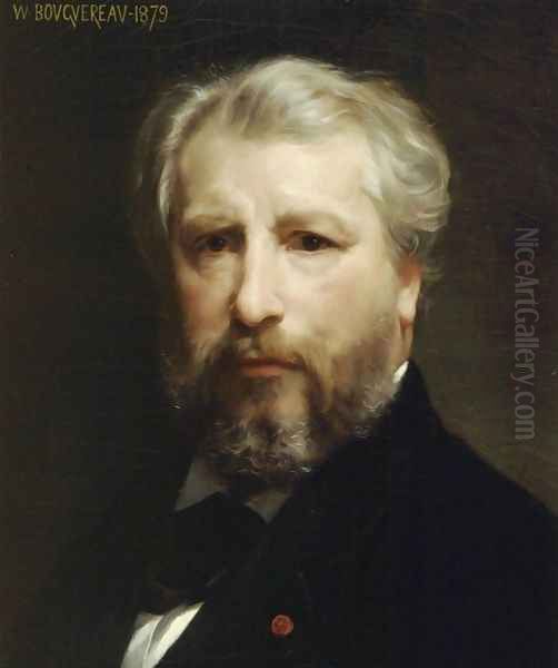 Self Portrait Oil Painting by William-Adolphe Bouguereau