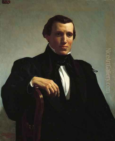 Portrait of Monsieur M. Oil Painting by William-Adolphe Bouguereau