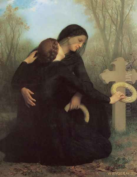 The Day of the Dead Oil Painting by William-Adolphe Bouguereau