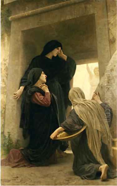 Three Marys at the Tomb Oil Painting by William-Adolphe Bouguereau