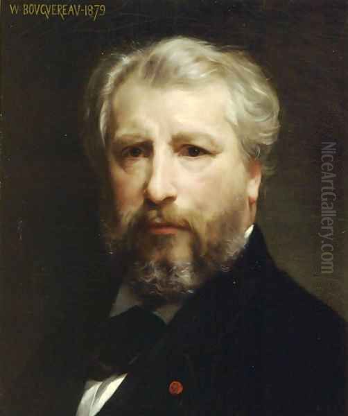 Portrait De Lartiste Oil Painting by William-Adolphe Bouguereau