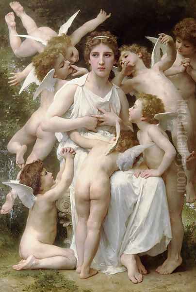 Lassaut Oil Painting by William-Adolphe Bouguereau