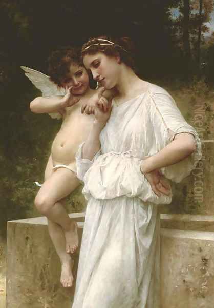 Secrets de l'Amour Oil Painting by William-Adolphe Bouguereau