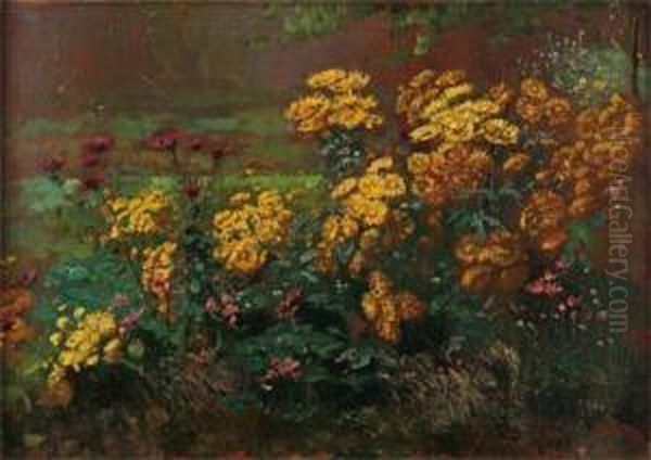 Fiori Oil Painting by Filippo Vacchetti