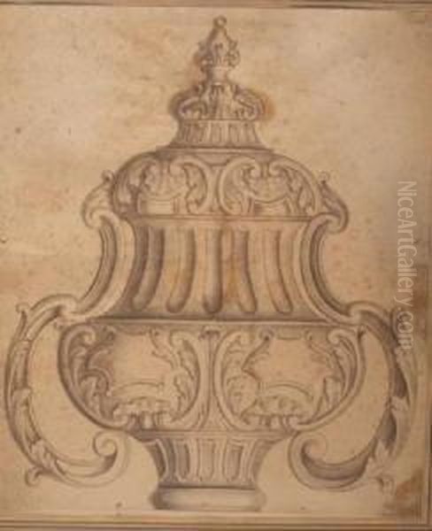 Design For A Vase by Giuseppe Valadier