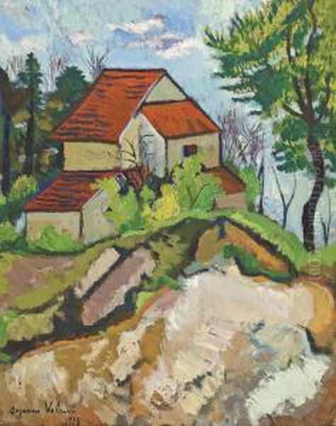 Le Chemin Creux Oil Painting by Suzanne Valadon