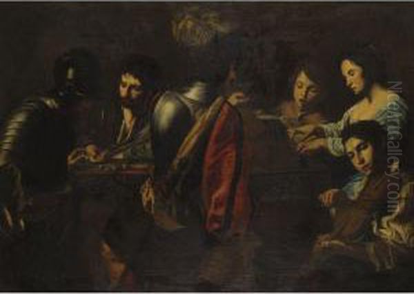 Concert In An Interior Oil Painting by Valentin De Boulogne