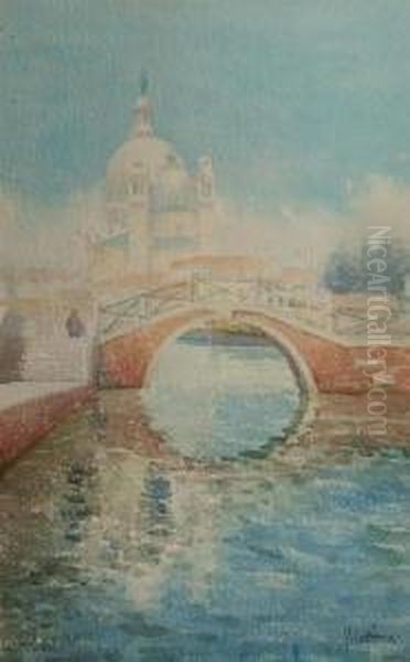 Venise Oil Painting by Jean-Baptiste Valentinelli