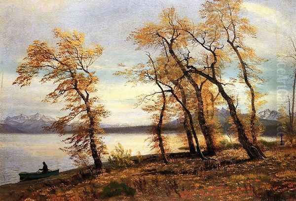 Lake Mary California Oil Painting by Albert Bierstadt