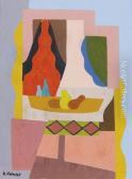 Nature Morte Aux Poires Oil Painting by Georges Valmier