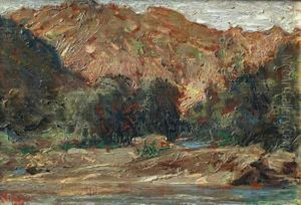 Paisaje Montanoso Oil Painting by Romano Valori