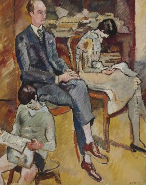 La Famille Monteran Oil Painting by Louis Valtat