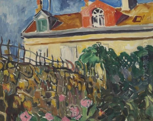 La Maison Oil Painting by Louis Valtat