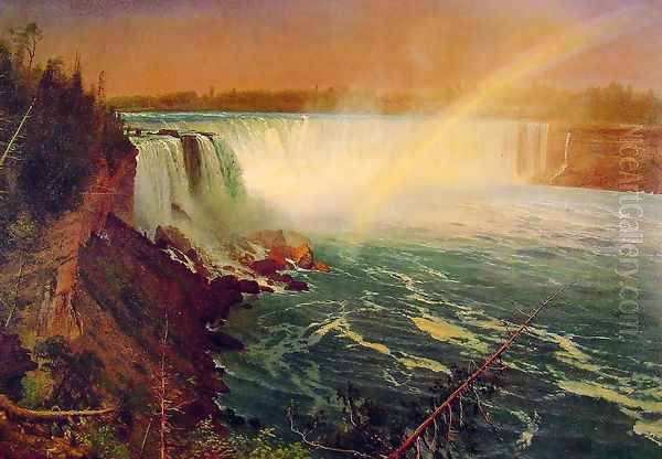 Niagara Oil Painting by Albert Bierstadt