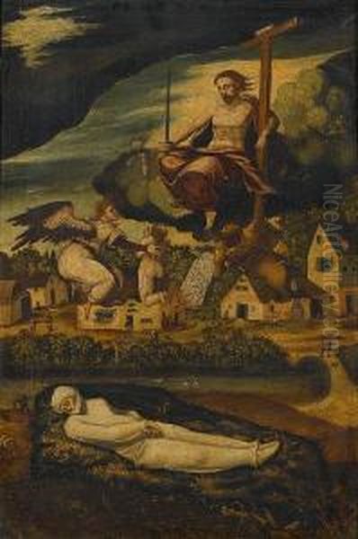 An Allegory Of Death Oil Painting by Jan van Amstel