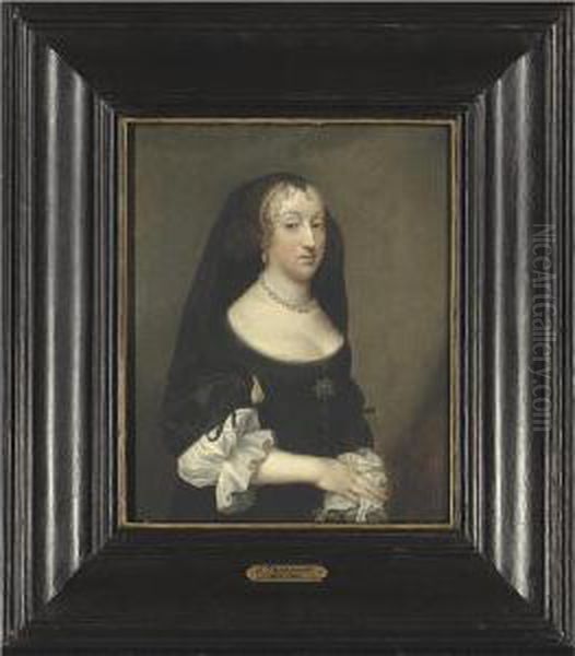 Portrait Of A Lady Oil Painting by Pieter Van Anraadt