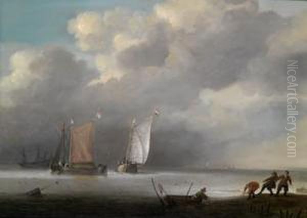 Heimkehrendefischer Oil Painting by Hendrik van Anthonissen