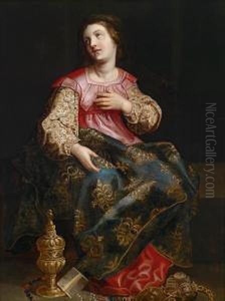 Marymagdalene Oil Painting by Hendrik van Balen