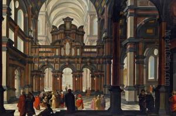 Interieur Einer Renaissancekirche Mit 