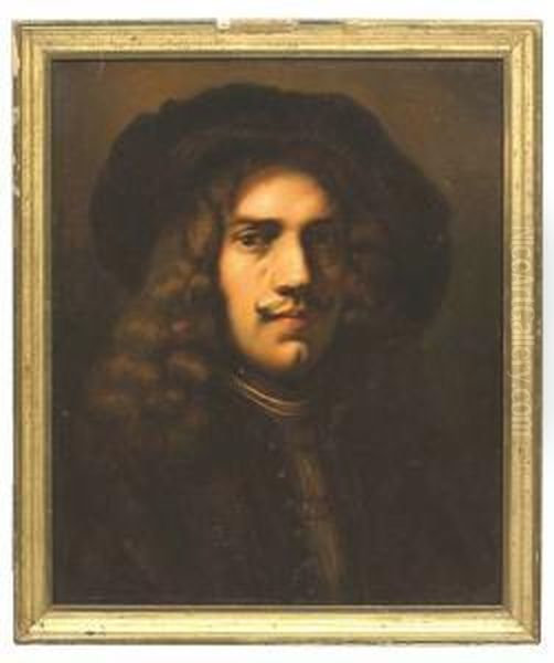 Portrait Of A Man. Oil Painting by Anthonis Van Blocklandt