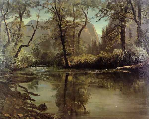 Yosemite Valley, California Oil Painting by Albert Bierstadt