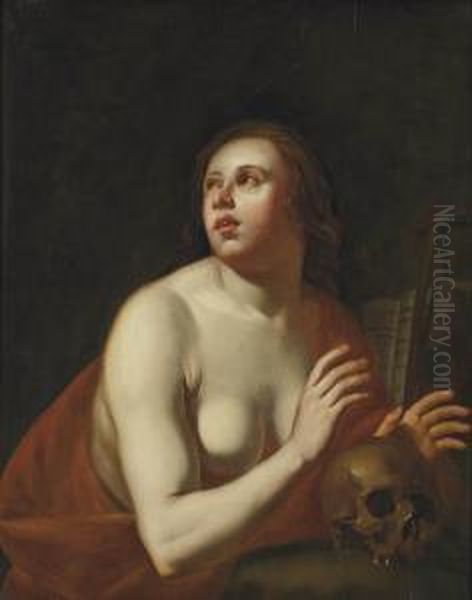 The Penitent Magdalen Oil Painting by Jan Van Bijlert