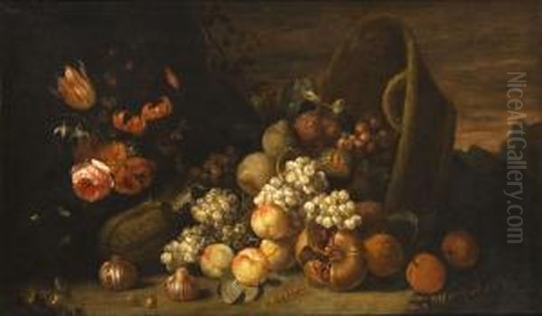 Natura Morta Oil Painting by Abraham Van Calraet