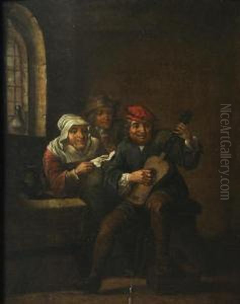 Le Concert Oil Painting by Joos van Craesbeeck