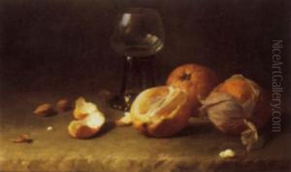 Still Life Oil Painting by Jef, Jozef Van De Roye