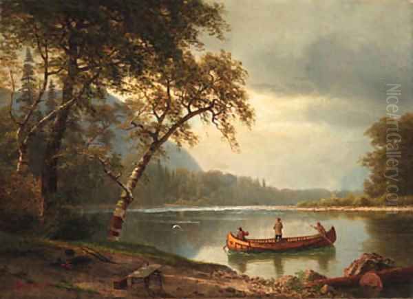 Bierstadt, Albert 2 Oil Painting by Albert Bierstadt