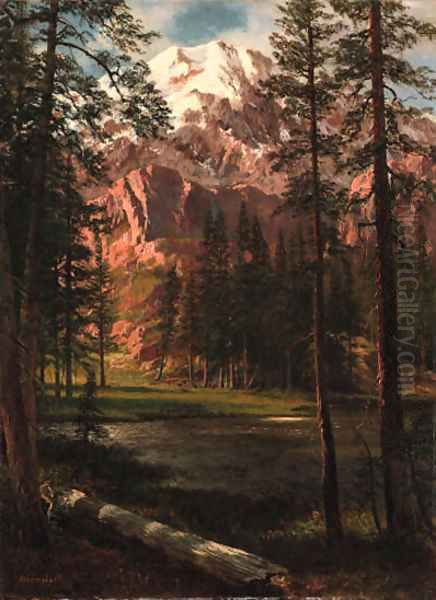 Bierstadt, Albert 5 Oil Painting by Albert Bierstadt