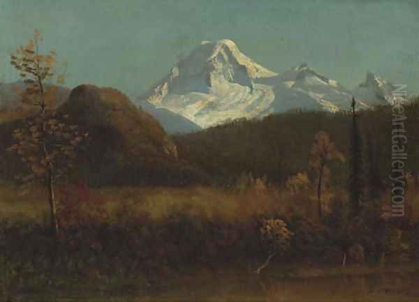 Landscape 3 Oil Painting by Albert Bierstadt