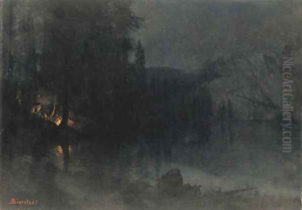 Bierstadt, Albert 4 Oil Painting by Albert Bierstadt