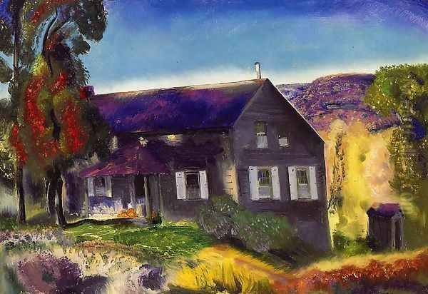 Black House Oil Painting by George Wesley Bellows