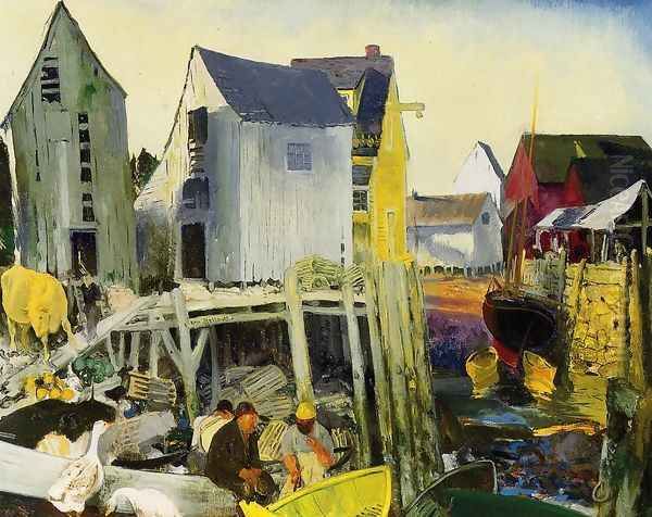 Matinicus Oil Painting by George Wesley Bellows