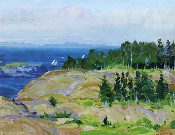 Green Point Oil Painting by George Wesley Bellows