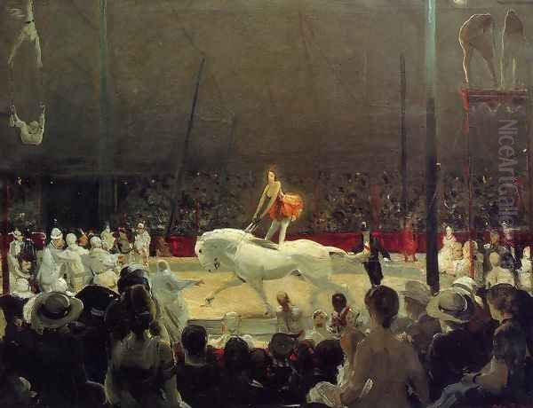 The Circus Oil Painting by George Wesley Bellows