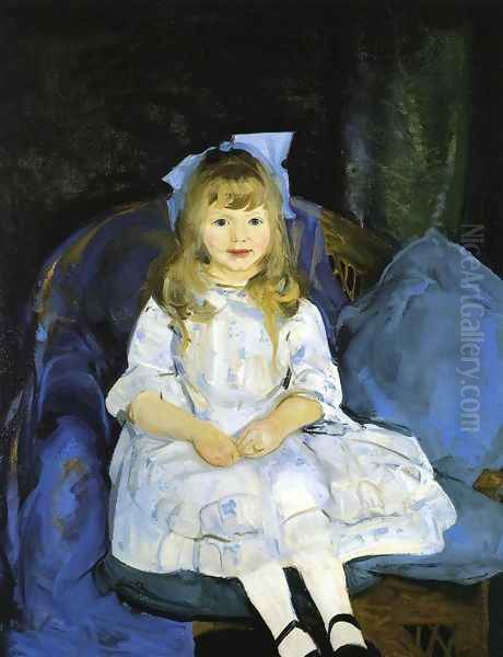 Portrait Of Anne Oil Painting by George Wesley Bellows