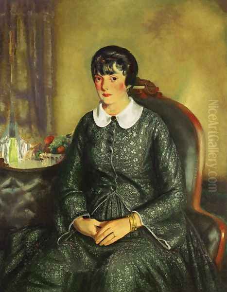 Portrait Of Mary McKinnon Oil Painting by George Wesley Bellows