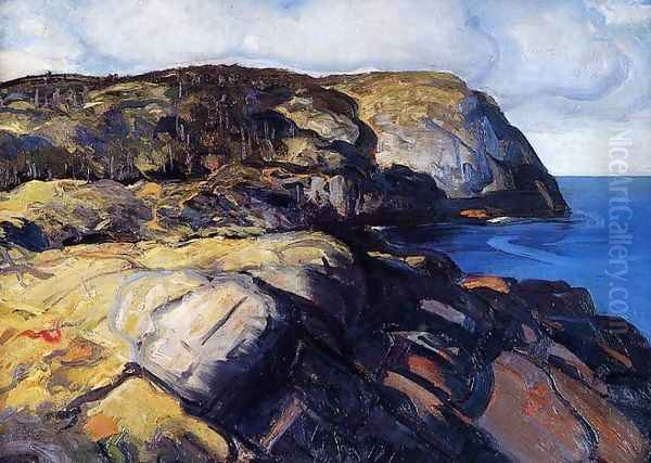 Shaghead Oil Painting by George Wesley Bellows