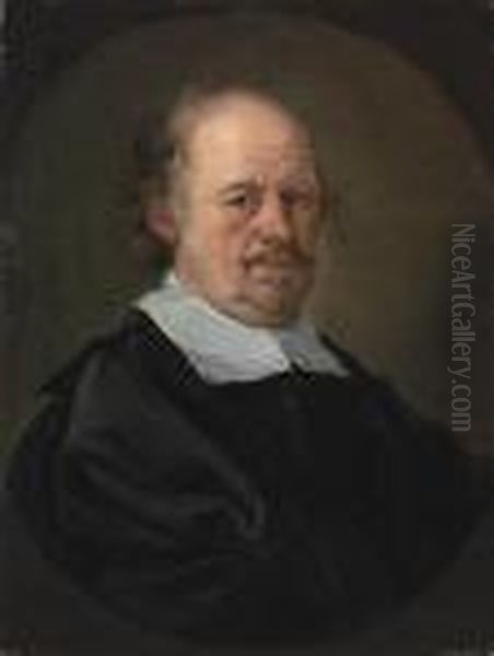 Portrait Of A Gentleman Oil Painting by Bartholomeus Van Der Helst