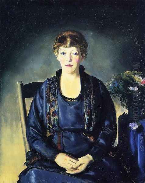 Portrait Of Laura Oil Painting by George Wesley Bellows