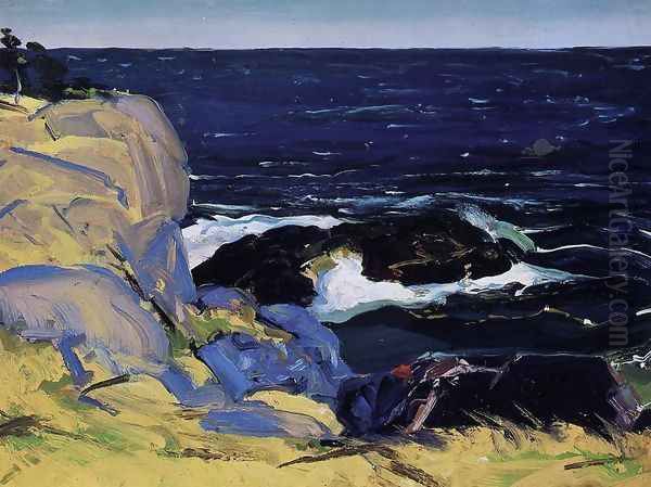 West Wind Oil Painting by George Wesley Bellows