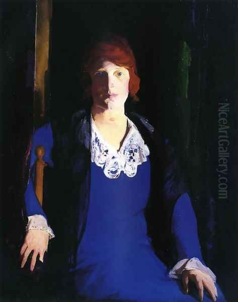 Portrait Of Florence Pierce Oil Painting by George Wesley Bellows