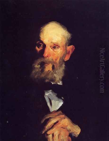 Portrait Of My Father Oil Painting by George Wesley Bellows