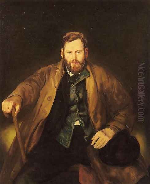 Waldo Peirce Oil Painting by George Wesley Bellows